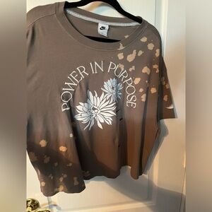 Nike Women's Plus Sportswear Boxy T-Shirt (DQ4327-087) Size 1X BNWT